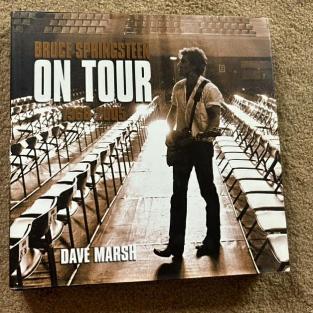 Bruce Springsteen On Tour 1968-2005 Hard Cover Dave Marsh